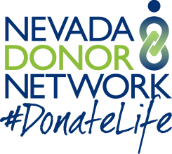 Nevada Donor Network logo #DonateLife
